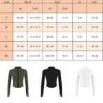 Giacche da Donna Full Zip-up per Allenamento e Corsa Aiithuug: Stile e Funzionalità in un Unico Capo - immagine 6