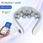 Lo strumento di massaggio cervicale Xiaomi 8D, il massaggiatore cervicale del collo e il dispositivo di protezione del collo sono stati collegati all'app Mijia