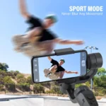 Stabilizzatore Cardanico a 3 Assi QAML F6: Gimbal per Smartphone con Controllo App e Funzioni Avanzate - immagine 2