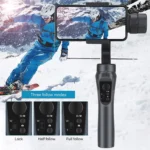 Stabilizzatore Cardanico a 3 Assi QAML F6: Gimbal per Smartphone con Controllo App e Funzioni Avanzate - immagine 3