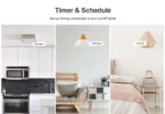 SONOFF T0 TX WiFi Smart Wall Switch EU/US/UK 1/2/3 Gang Light Switch telecomando tramite APP Ewelink funziona con Alexa Google Home - immagine 3