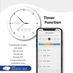 MOES Zigbee/WiFi Valvola Termostatica Intelligente per Radiatore - Controllo Remoto con Tuya App, Alexa e Google Home - immagine 5