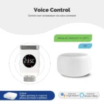 MOES Zigbee/WiFi Valvola Termostatica Intelligente per Radiatore - Controllo Remoto con Tuya App, Alexa e Google Home - immagine 3