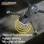 Professionale P14 Drone 4K Alta Definizione 8K HD Doppia Fotocamera - immagine 5