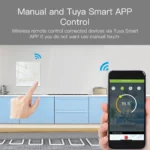 MOES WiFi Termostato per Riscaldamento a Pavimento, Elettrico e a Gas, Controllo Zigbee con Tuya/Smart APP, Alexa e Google Voice - immagine 5