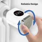 MOES Zigbee/WiFi Valvola Termostatica Intelligente per Radiatore - Controllo Remoto con Tuya App, Alexa e Google Home - immagine 4