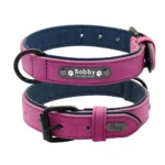 PET ARTIST – Collare in Pelle Personalizzato per Cani con Targhetta Incisa - immagine 3