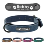 PET ARTIST – Collare in Pelle Personalizzato per Cani con Targhetta Incisa - immagine 2