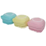 Bagno cucciolo cane gatto bagno guanti da massaggio spazzola morbida sicurezza Silicone accessori per animali domestici per cani gatti strumenti prodotti Mascotas - immagine 2