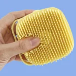 Spazzola da bagno in silicone per cani e gatti per animali domestici spazzola da bagno morbida per la cura del massaggio può riempire la spazzola per palline da bagno liquida accessori per animali domestici strumento per cani e gatti - immagine 6