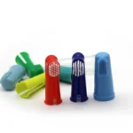 1/3 Pcs Soft Pet Finger Dog spazzolino da denti per cani - immagine 5