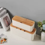 Scatola Organizer per Cavi con Coperchio - Gestione e Sicurezza dei Cavi per Casa e Ufficio - immagine 4