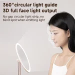 DOCO Specchio per il Trucco Mini Desktop con LED - Eleganza e Funzionalità - immagine 3
