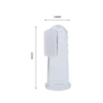 Silicone morbido Pet Finger Cuff spazzolini da denti spazzola per cani alito cattivo tartaro - immagine 6