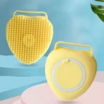 Spazzola da bagno in silicone per cani e gatti per animali domestici spazzola da bagno morbida per la cura del massaggio può riempire la spazzola per palline da bagno liquida accessori per animali domestici strumento per cani e gatti - immagine 5