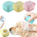 Guanti da massaggio per cani e gatti di grandi dimensioni spazzola in Silicone - immagine 2