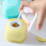 Bagno cucciolo cane grande gatto bagno guanti da massaggio spazzola morbida sicurezza Silicone accessori per animali domestici per cani gatti strumenti prodotti Mascotas - immagine 5