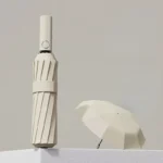 Ombrello automatico tinta unita antivento parasole pieghevole protezione UV automatico chiudi UPF50