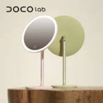 DOCO Specchio per il Trucco Mini Desktop con LED - Eleganza e Funzionalità