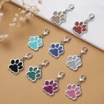 Personalizzato incisione animale domestico ID nome Tag cane anti-perso collare personalizzato guinzaglio accessori Cat ID telefono Tag pendente decorazioni per cuccioli - immagine 4