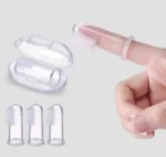 Silicone morbido Pet Finger Cuff spazzolini da denti spazzola per cani alito cattivo tartaro - immagine 4