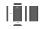 HDD Esterno USB 3.1 Type-C – Capacità da 500GB a 16TB, Alta Velocità e Design Portatile - immagine 5