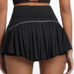 Gonna Pantalone a Vita Alta per Tennis e Fitness con Tasche – Cloud Rise