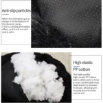 Letto a Ciambella Super Morbido per Gatti e Cani di Piccola Taglia - Cuccia Calmante in Peluche Lavabile e Antiscivolo - immagine 2