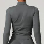Giacca Sportiva da Donna con Cerniera per Running e Yoga - Hearuisavy - immagine 4