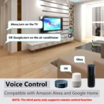 Tuya Smart WiFi - Sensore di Temperatura e Umidità con Telecomando IR Universale - immagine 4