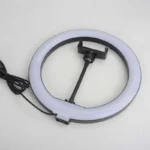 Ring Light LED 6-14” con Treppiede – Luce per Selfie, Live Streaming e Fotografia - immagine 4