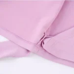 Cappotto da Balletto per Ragazze Manica Lunga Wrap Top Dance Shrug Maglione Crop Coat per Body – Warm Up Pullover in Cotone per Dancewear - immagine 5
