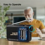 Retekess V117 - Radio Portatile Multibanda AM/FM/SW a Batterie - immagine 3