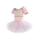 Sweltering - Abito da Balletto per Bambine, Gonna da Allenamento con Tutu, Body per Ginnastica Classica