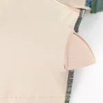 Body da Balletto per Donna, Maglia da Ricamo con Colletto alla Coreana e Fibra Nascosta, Body Elegante a Forma di V - immagine 4