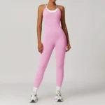 Sweltering - Tuta Yoga Donna Senza Schiena Sexy, Tuta Sportiva da Allenamento in Nylon per Fitness e Yoga - immagine 6