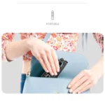 2025 Stabilizzatore AI Wireless Bluetooth con Selfie Stick e Treppiede – Stabilizzatore Cardanico Portatile Monopiede con Luce di Riempimento per iOS e Android - immagine 5
