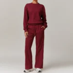 Sweltering - Set Yoga Donna 2 Pezzi con Felpa con Cappuccio e Leggings - immagine 4