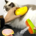 Set Pettine Massaggio Spray per Animali Domestici - Pettine a Vapore per Gatti e Cani, Strumento di Toelettatura, Anti-Volare - immagine 6