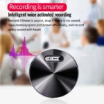 Mini Registratore Vocale Nascosto con Attivazione Vocale – Magnete Integrato, Audio Digitale HD, Ultra Compatto - immagine 4