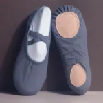 Sweltering - Scarpe da Ballo Morandi in Tela per Donna e Bambina, Suola Morbida per Balletto e Allenamento - immagine 3