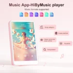 Lettore MP3 Android 9.0 da 80GB – Touchscreen 4.0", Bluetooth, WiFi, Radio FM, Espandibile fino a 512GB - immagine 3