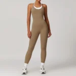 Sweltering - Tuta Yoga Donna Senza Schiena Sexy, Tuta Sportiva da Allenamento in Nylon per Fitness e Yoga - immagine 5