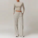 Sweltering - Set Yoga Donna 2 Pezzi con Felpa con Cappuccio e Leggings - immagine 5