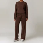 Sweltering - Set Yoga Donna 2 Pezzi con Felpa con Cappuccio e Leggings
