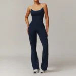 Sweltering - Tuta Yoga Sexy Donna Monopezzo con Schiena Incrociata e Scrunch - immagine 5