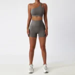 gray-shorts-set