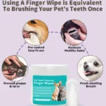 Salviette Usa e Getta per la Pulizia degli Animali Domestici - Cura Denti, Orecchie e Rimozione Acari per Cani e Gatti - immagine 5