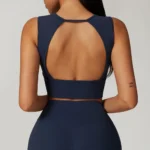 Sweltering - Sexy Top Push-Up Reggiseno Sportivo Antiurto per Donna | Traspirante ed Elastico per Fitness, Yoga e Allenamenti - immagine 2