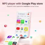 Lettore MP3 Android 9.0 da 80GB – Touchscreen 4.0", Bluetooth, WiFi, Radio FM, Espandibile fino a 512GB - immagine 2